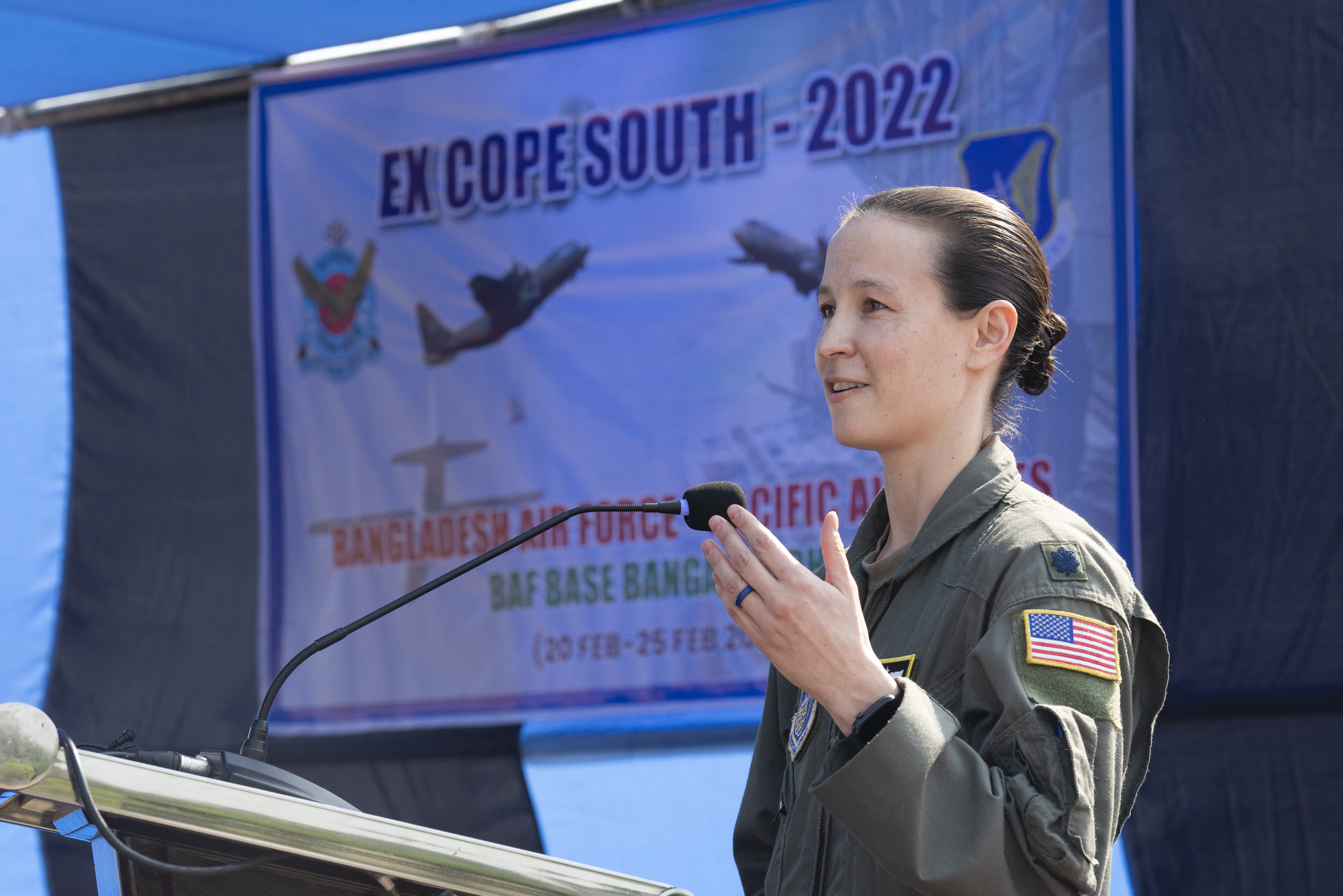 U.S., Bangladesh Air Forces celebrate partnership during Exercise Cope South 2022 opening ceremony